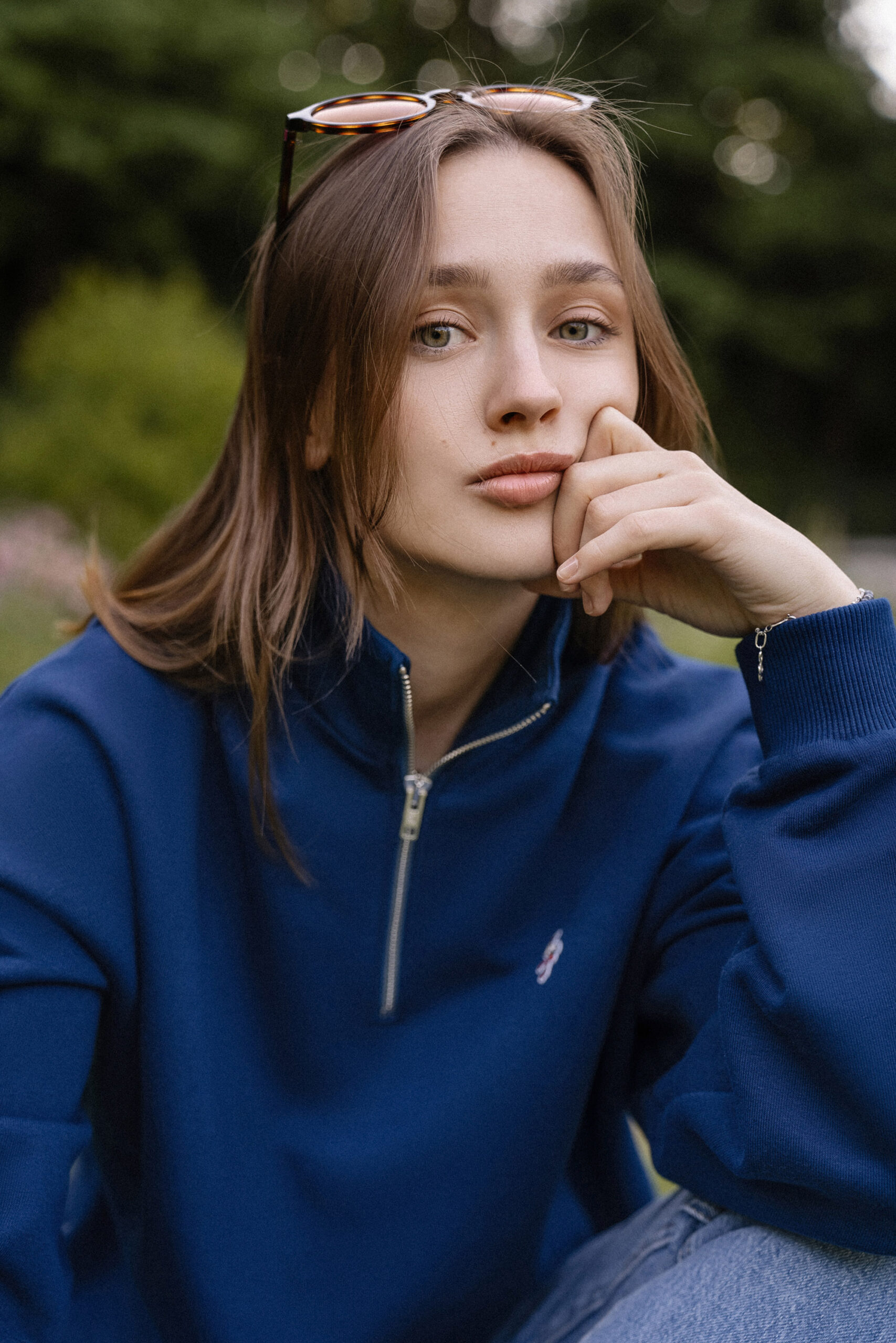 INSCRIRE × 6 ROKU ZIP TURTLE PULLOVER 別注】＜INSCRIRE × 6(ROKU)＞ZIP TURTLE PULLOVER/カットソー
